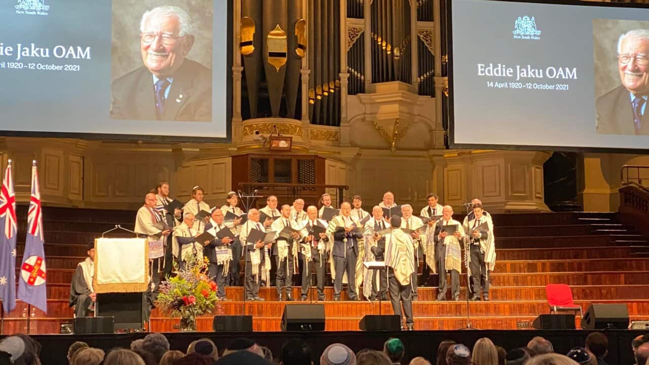 Eddie Jaku State Memorial service