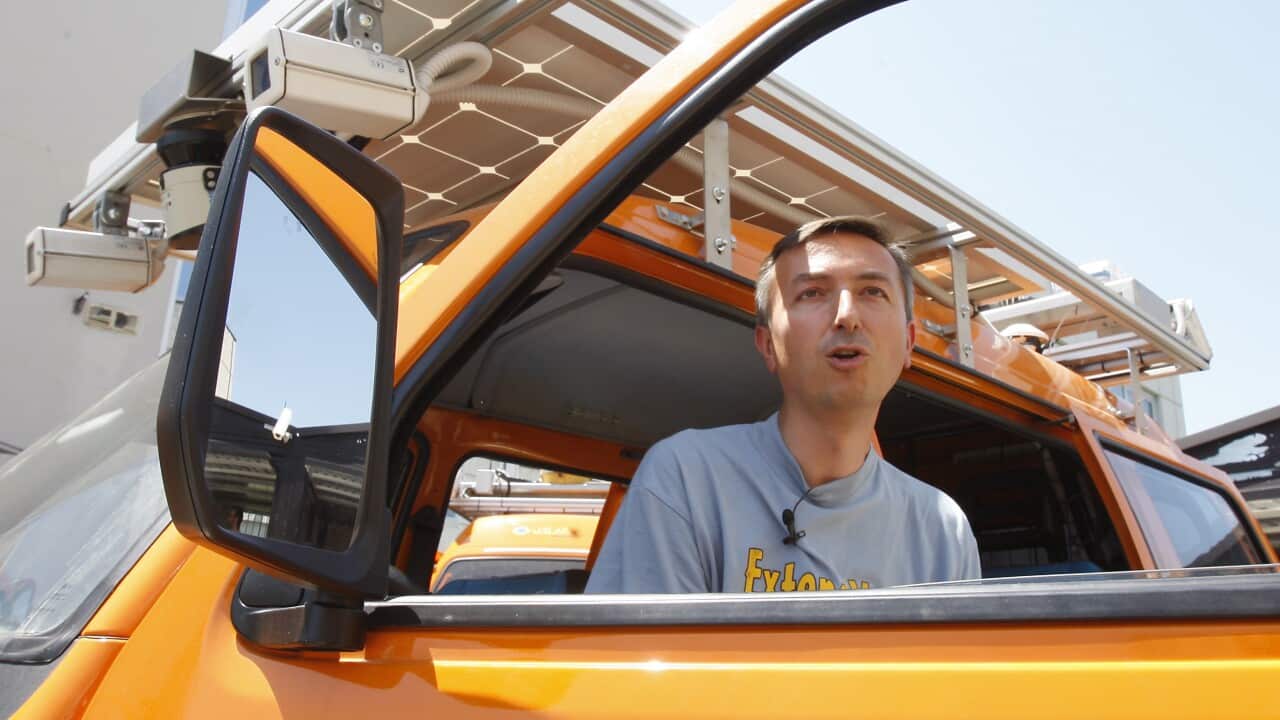 廣州推出中國首架無人駕駛出租車