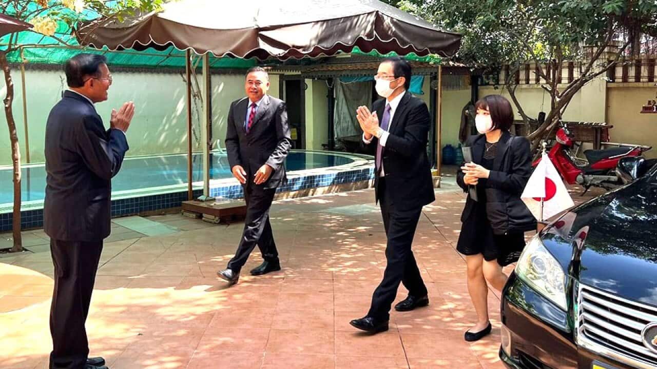 Kem Sokha meets with Japan officials.jpg