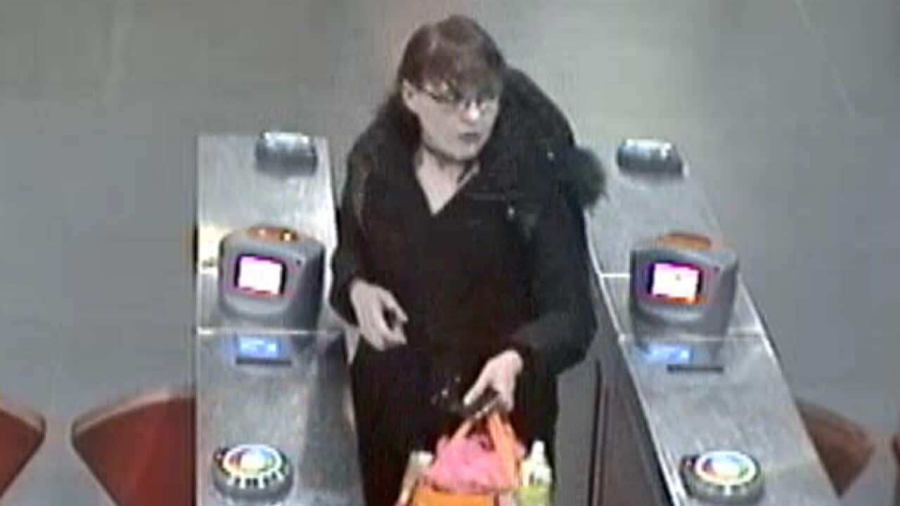 Nicole Cartwright was captured on CCTV before she vanished.