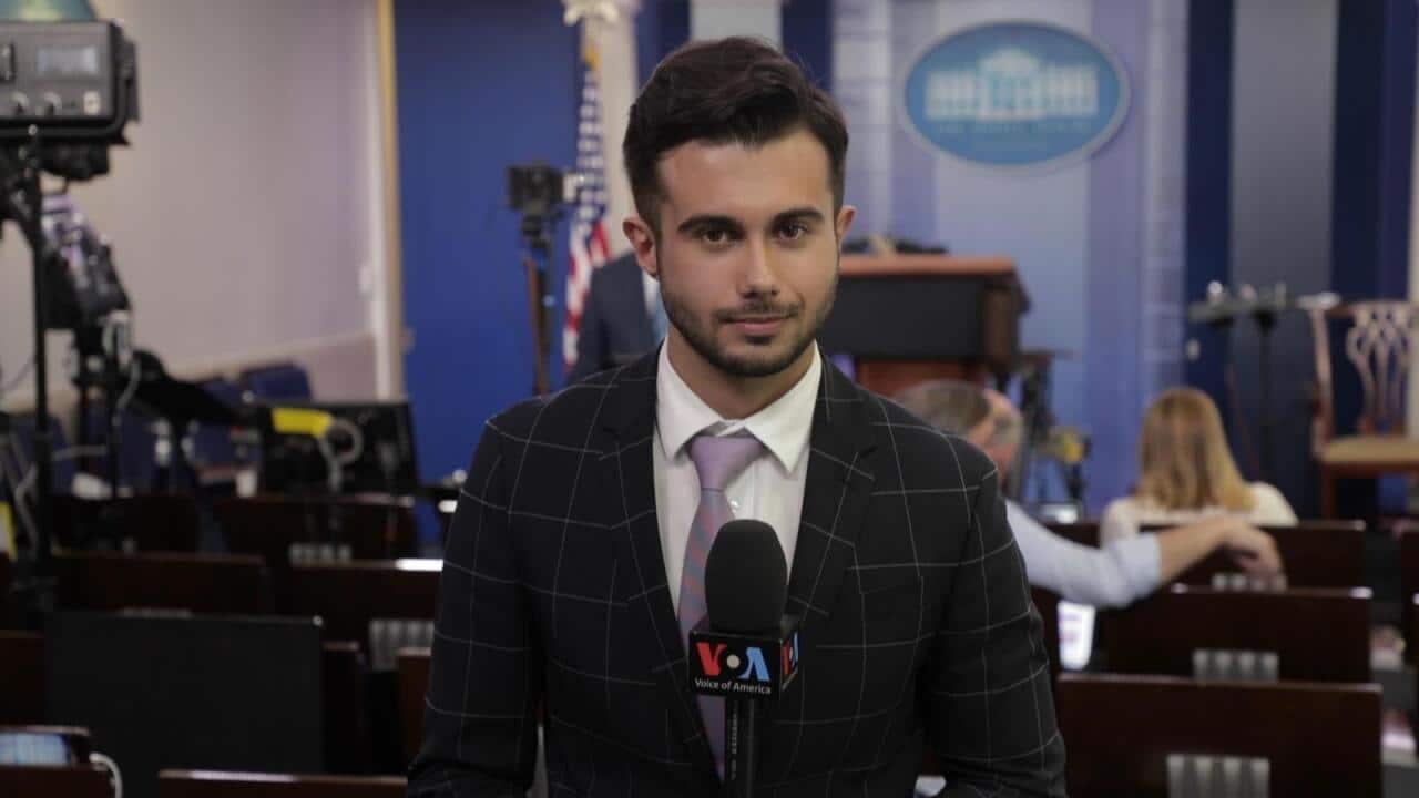 Washington reporter Mykhaylo Komadovsky