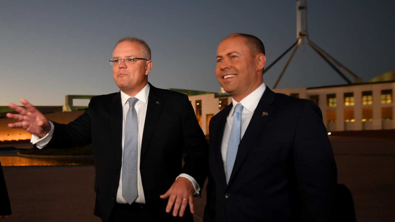 Josh Frydenberg Scott Morrison budget