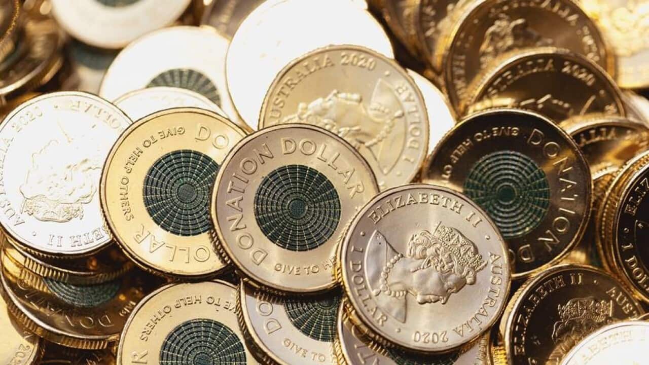 dollar donation coin, Royal Australian Mint, charities, pandemic, COVID-19