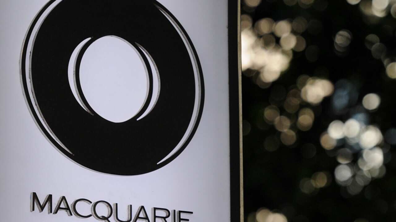Macquarie Group signage in Sydney