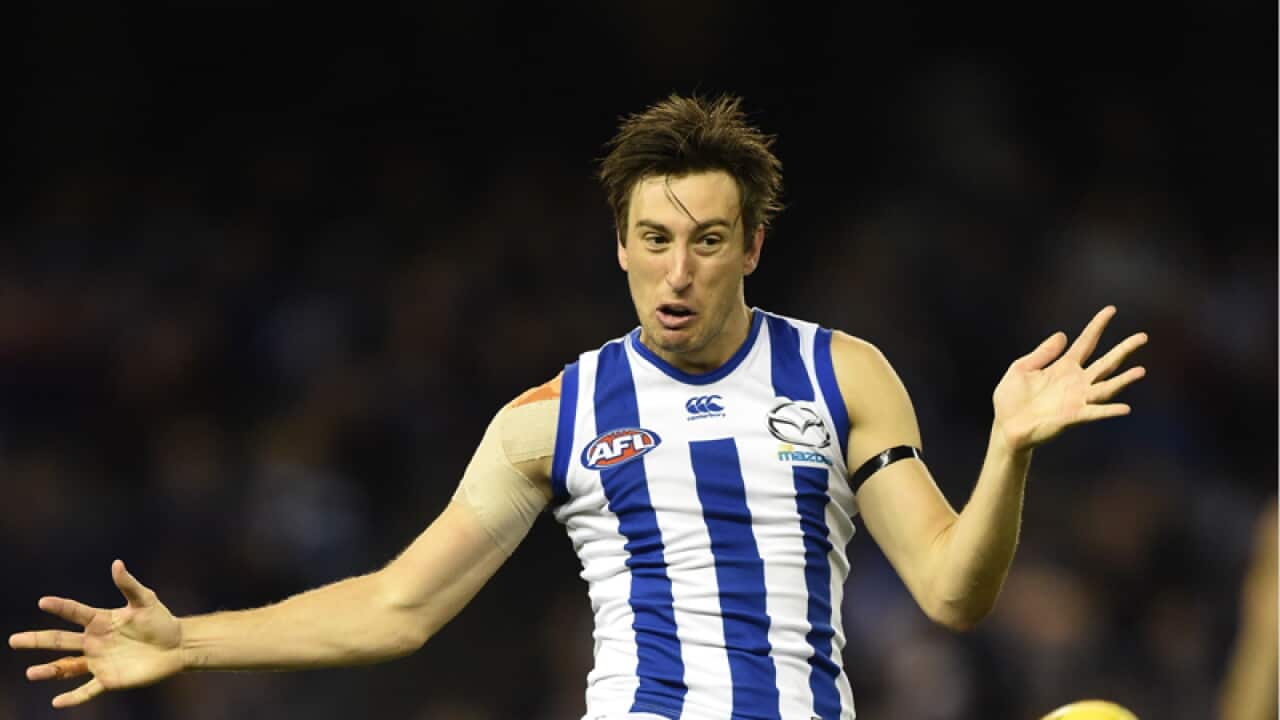 North Melbourne Kangaroos player Sam Wright