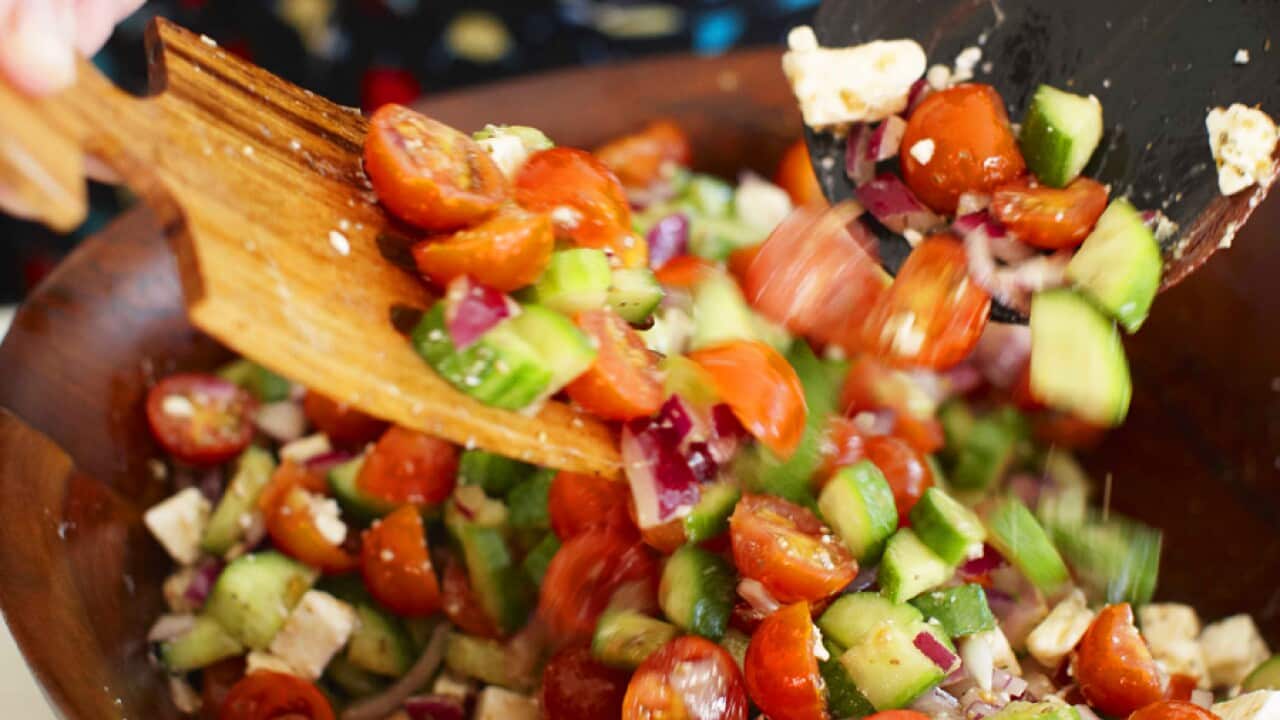 Greek salad horiatiki salata