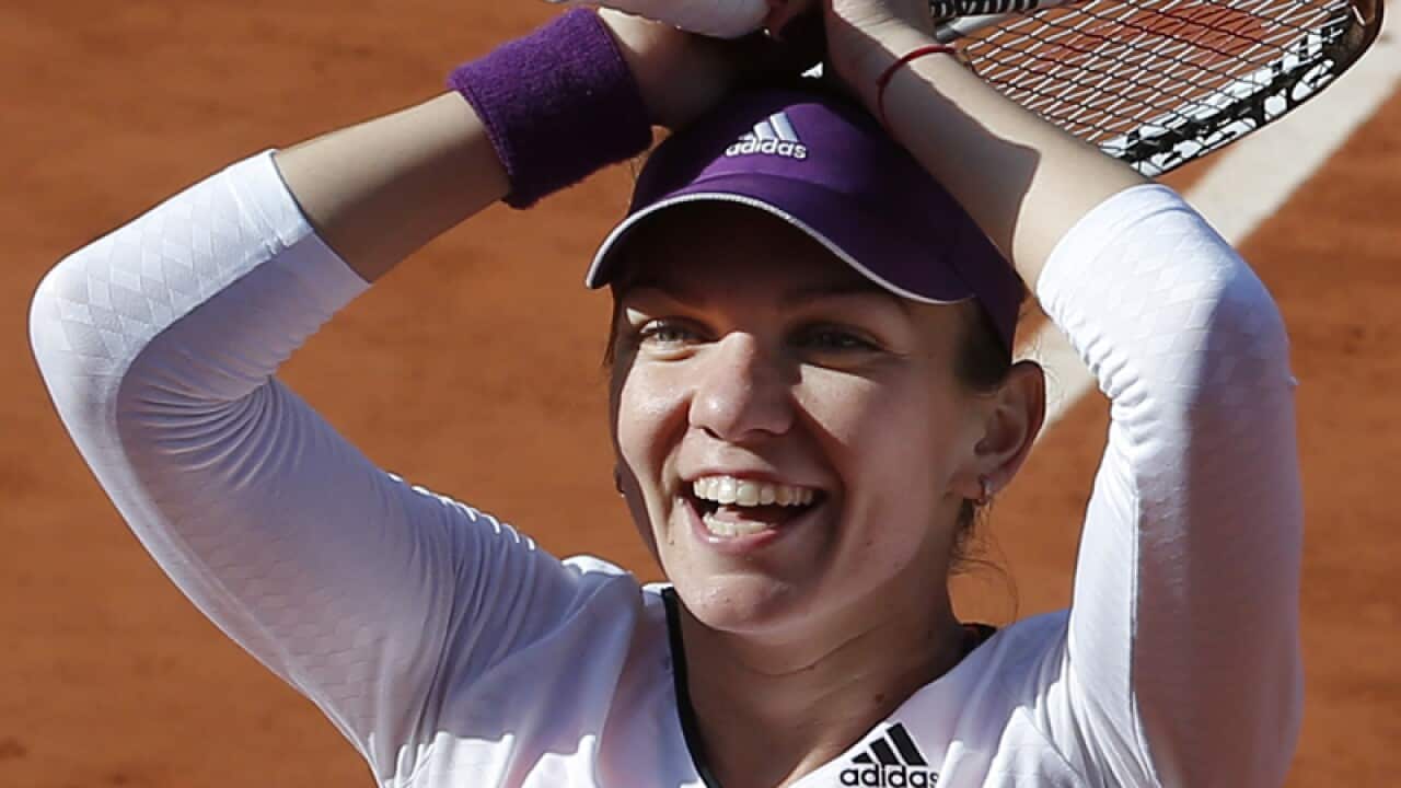 Romanian tennis player Simona Halep