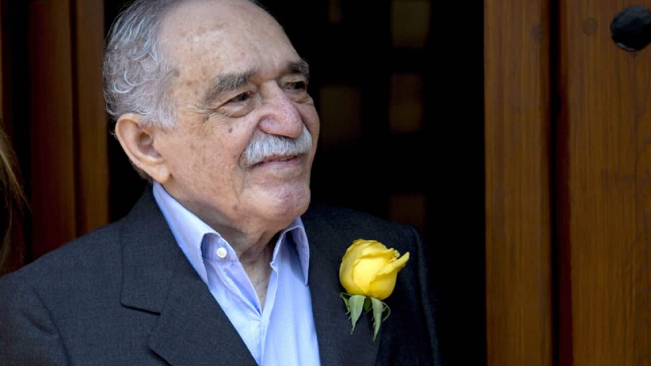 Colombian Nobel Literature laureate Gabriel Garcia Marquez