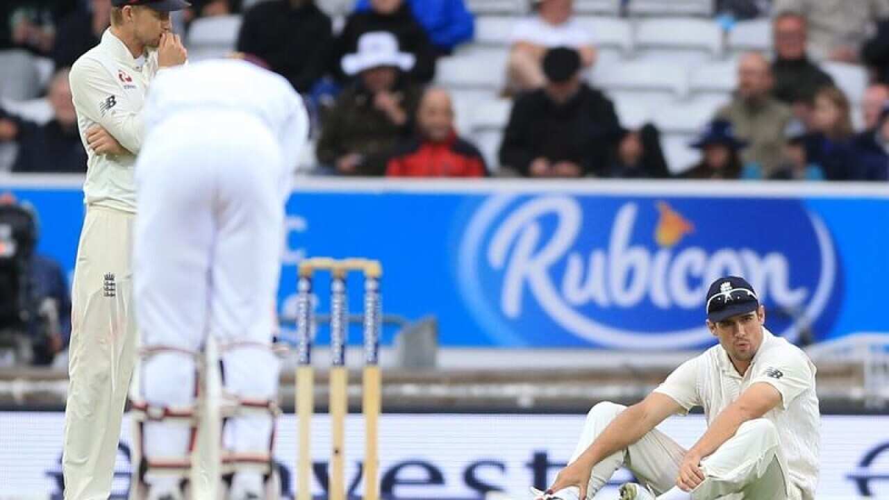 Joe Root and Alastair Cook.