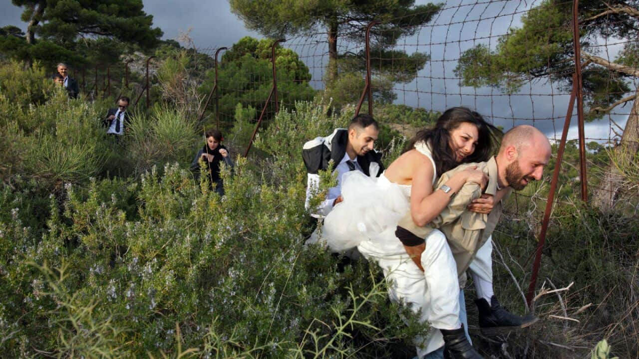 The five asylum seekers featured in On the Bride’s Side
