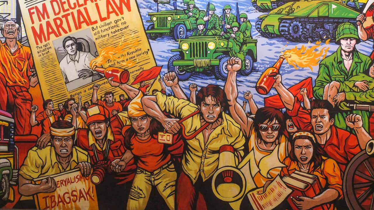 Lagusnilad Underpass murals in Manila, Philippines - 29 Aug 2022