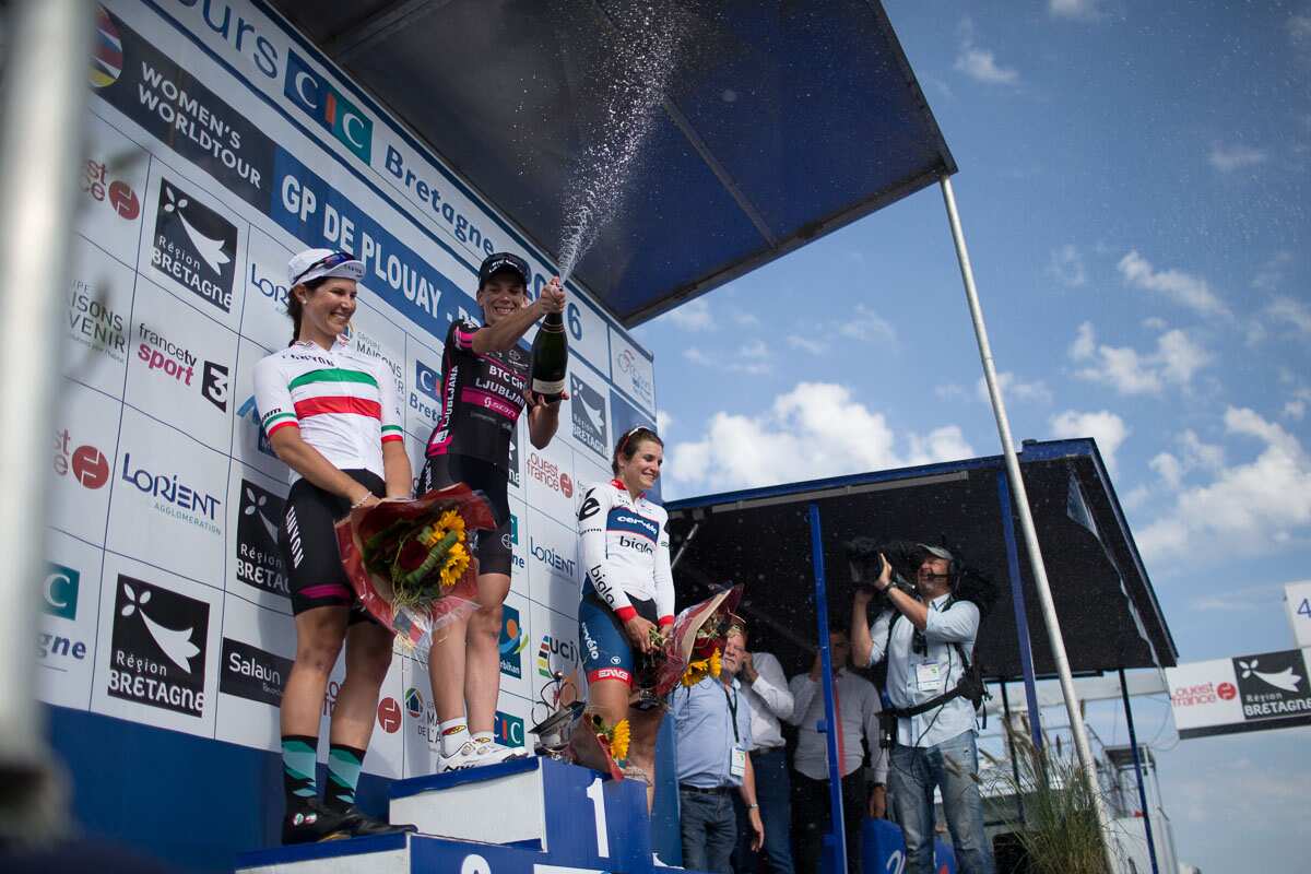 Eugenia Bujak, BTC-Ljubljana, GP de Plouay-Bretagne