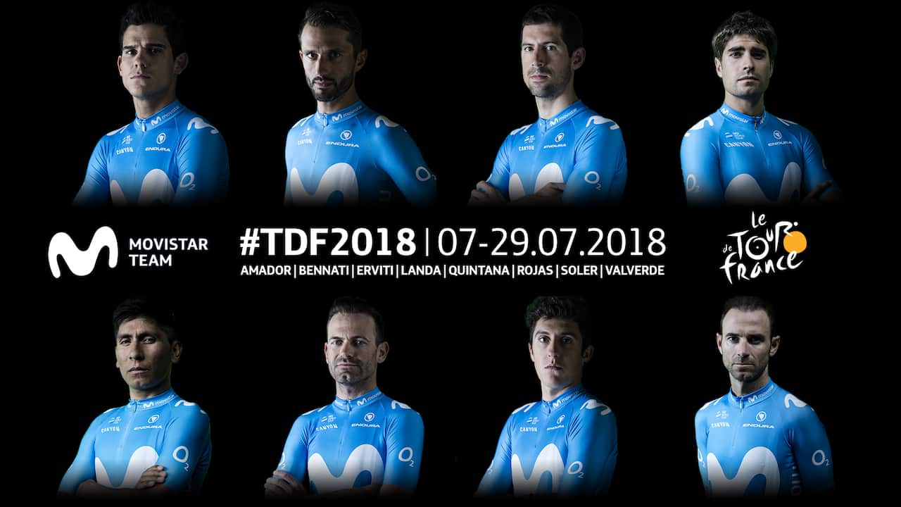 Movistar, Tour de France 2018