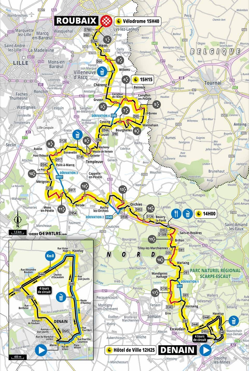 Paris-Roubaix Femmes route
