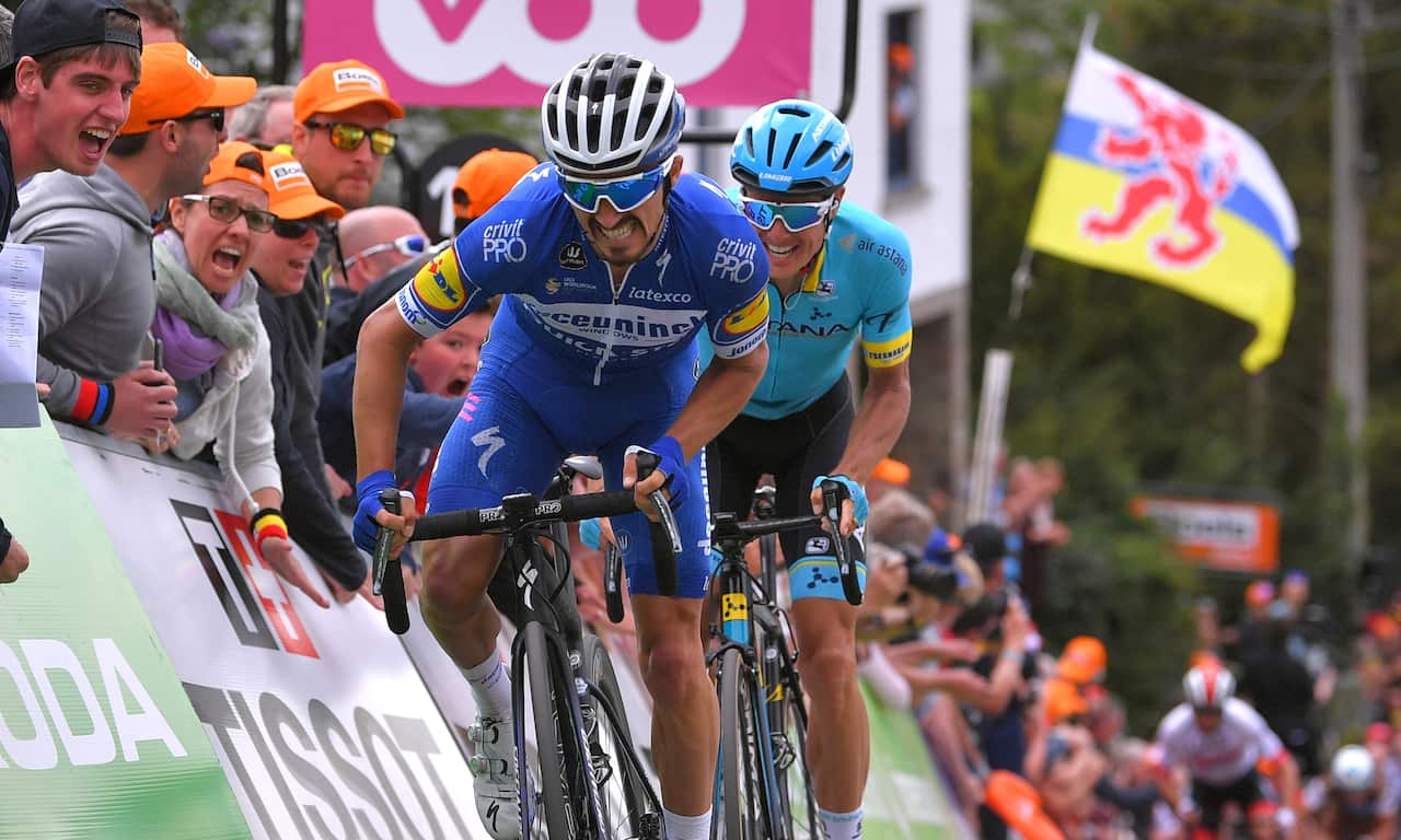 Julian Alaphilippe, Deceuninck-QuickStep, Fleche Wallonne, Jakob Fuglsang
