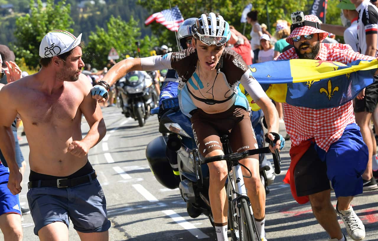 Romain Bardet, AG2R La Mondiale, Tour de France 2018, Stage 12, Alpe d'Huez