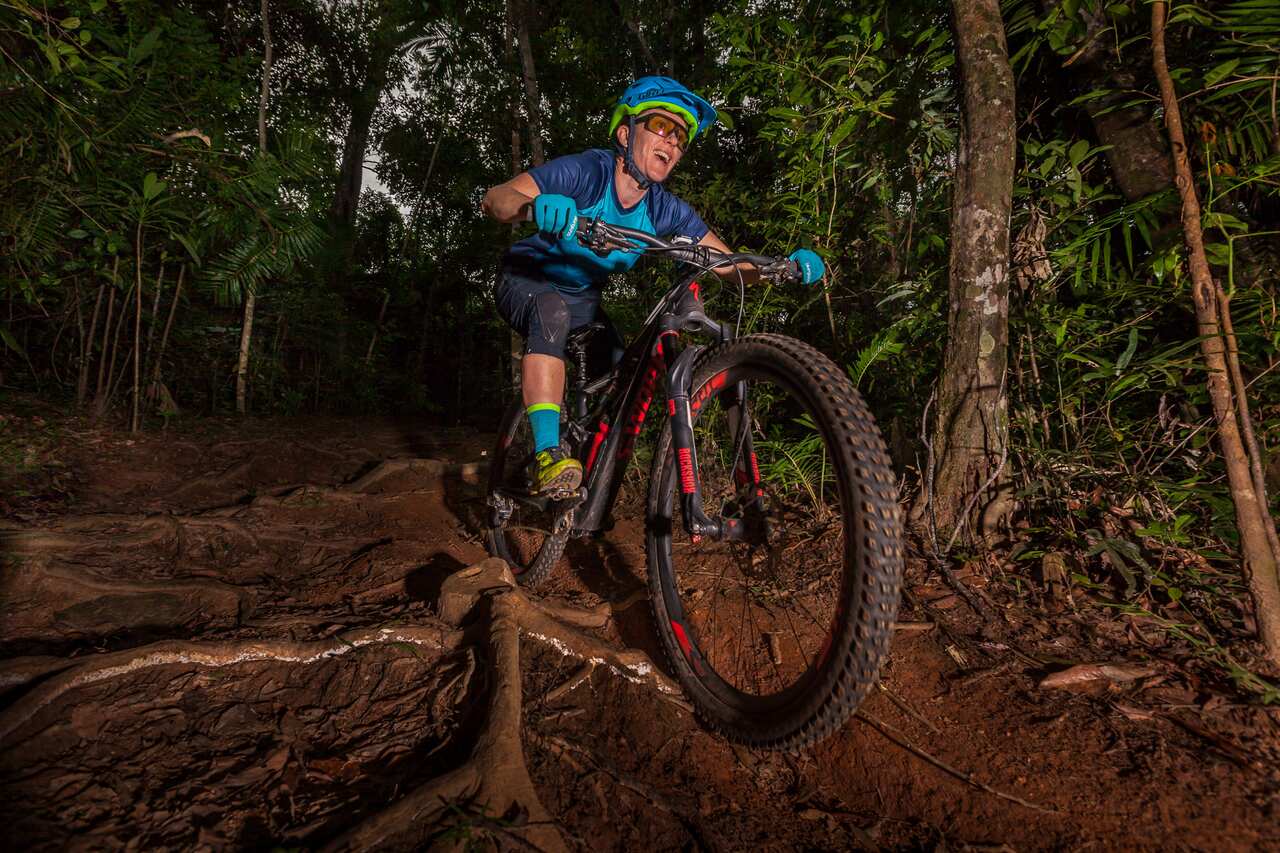 Kath Bicknell, mountain biking, skills