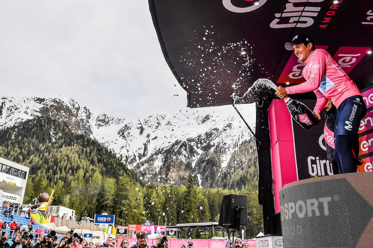 Richard Carapaz, Movistar, Giro d'Italia