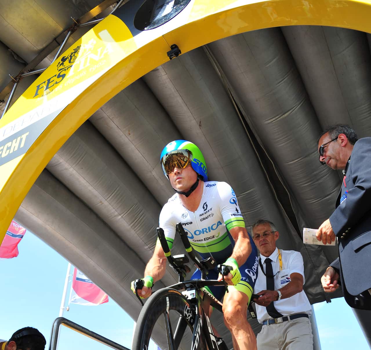 Simon Gerrans, The Tour on Stage