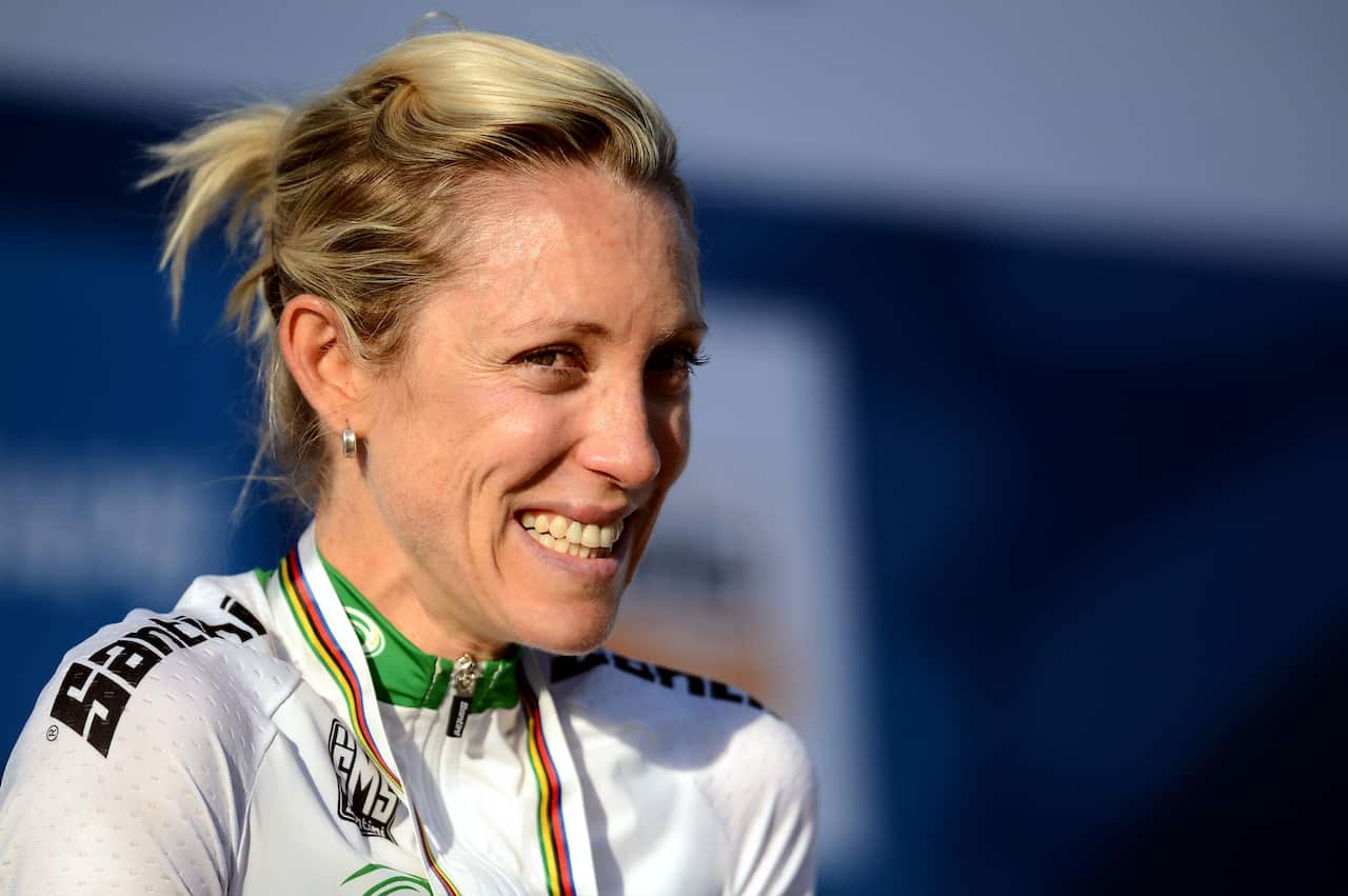 In by the skin of her teeth: Rachel Neylan.