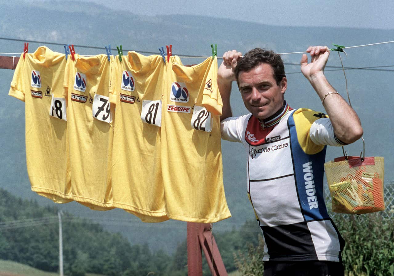 Bernard Hinault won both a team time trial an individual TT in Plumelec, on his way to winning the 1982 and 1985 Tours de France.