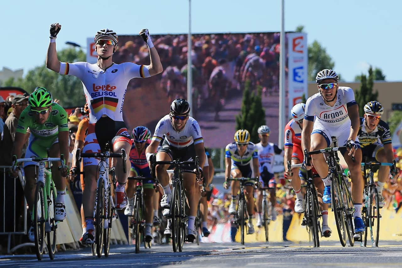 Stage 6, 2013 Tour: The day André beat the big guns.