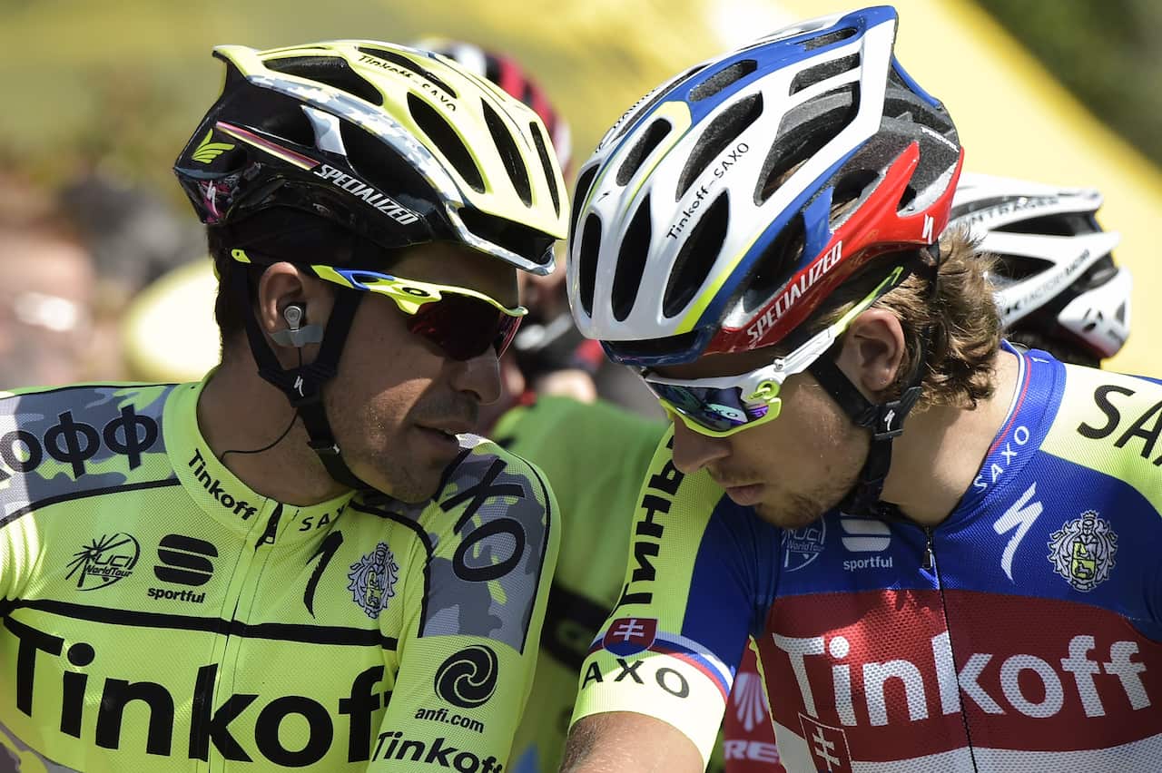 Alberto Contador, Peter Sagan, Tinkoff-Saxo, Tour de France 2015