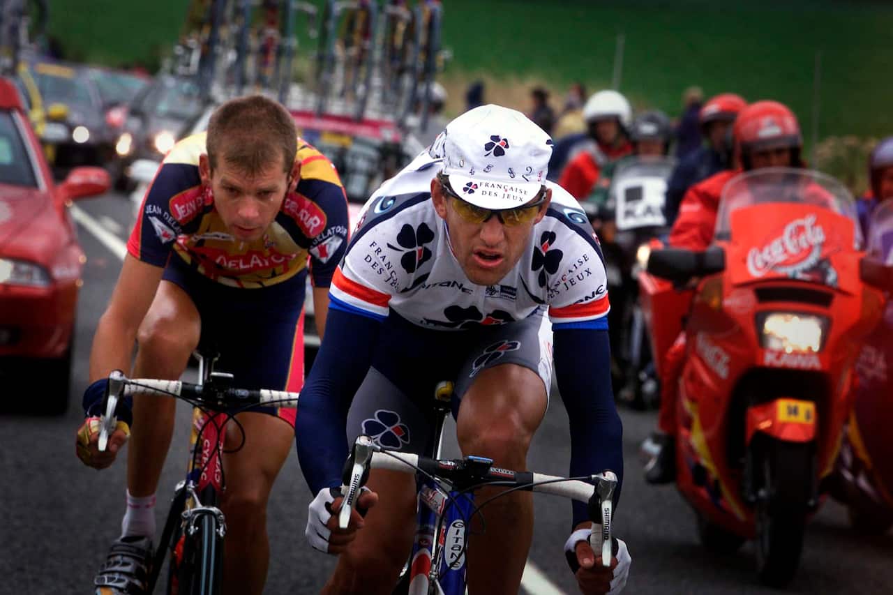 Loved a long breakaway... Jacky Durand, seen here at the 2001 Tour.