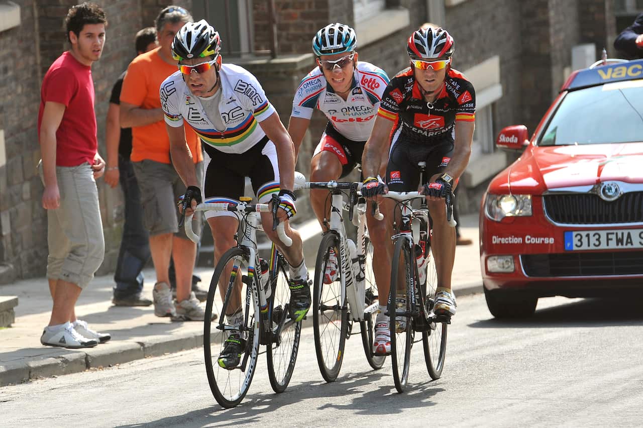 2010 Liege Bastogne Liege Cadel Evans