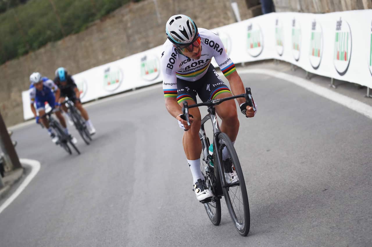 Winning move: It would have been great to know the speed, heart rate and power of this guy...