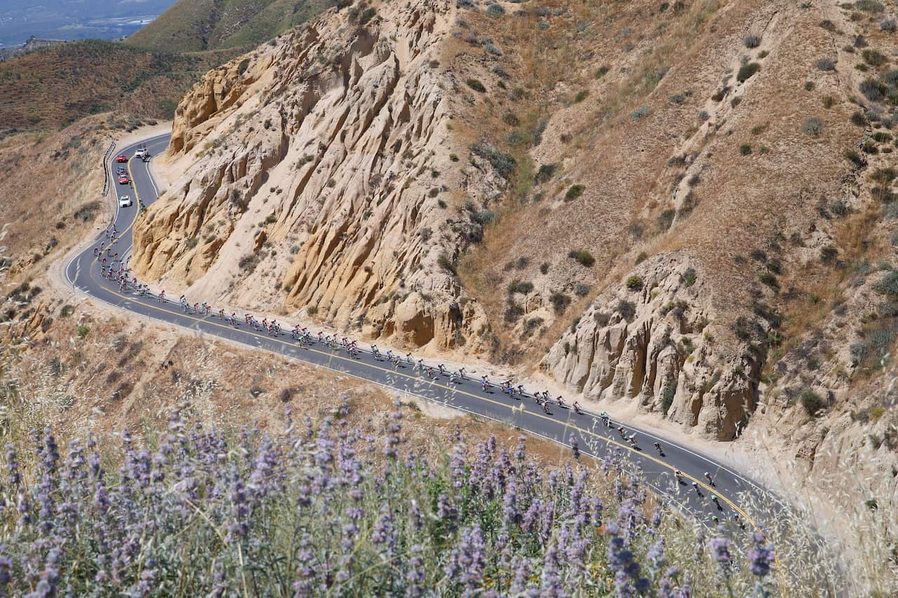 Amgen Tour of California 2017 stage 4 landscape from Santa Barbara to Santa Clarita (159,5km) (Getty)