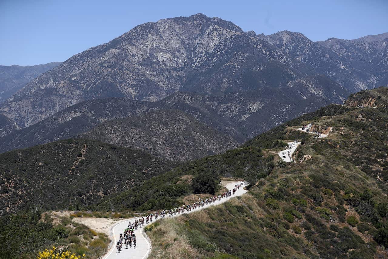 More stunning scenery from the 2017 Tour of California (Getty) 