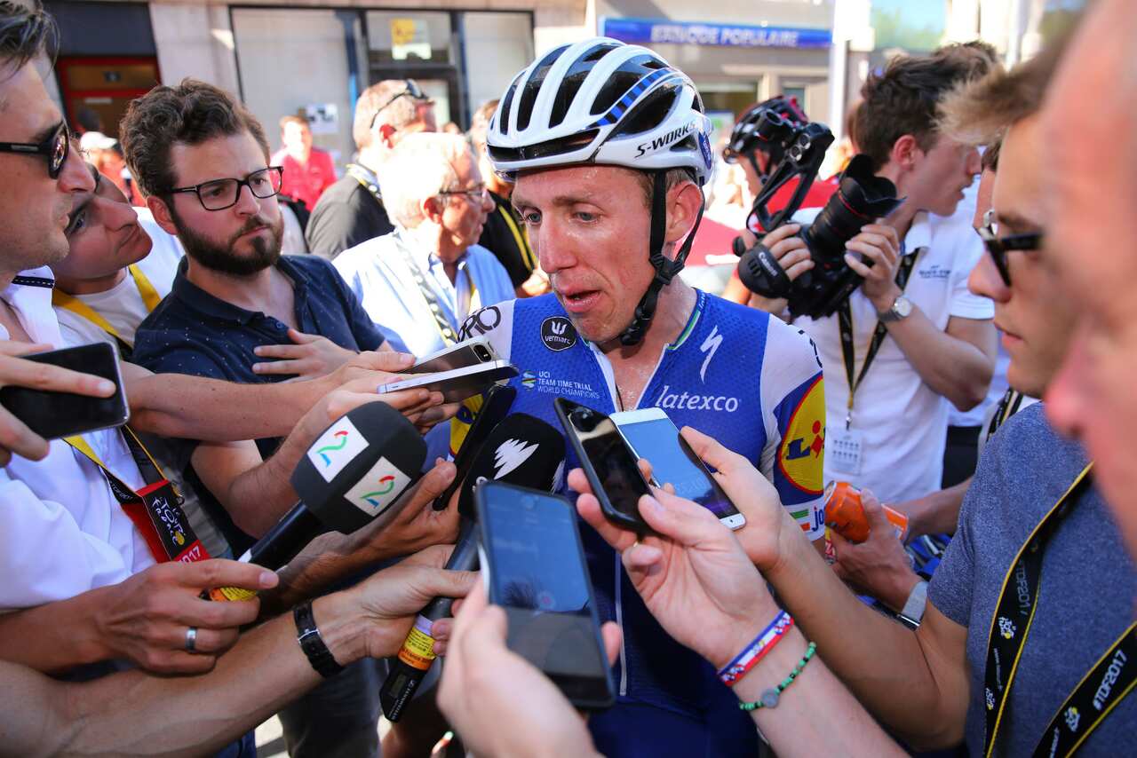 A man in demand... Daniel Martin is off to UAE Team Emirates in 2018.