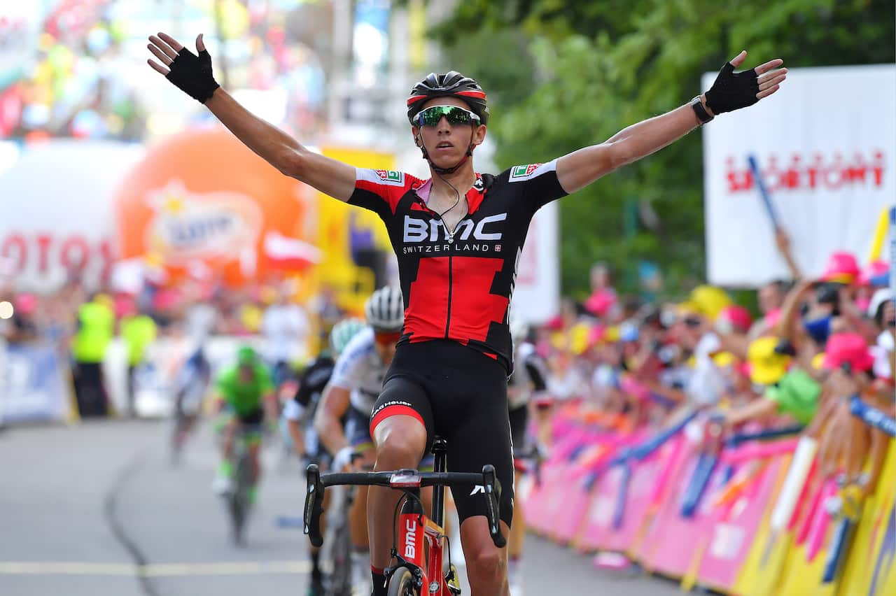 Dylan Teuns wins stage 3 of the 2017 Tour of Poland (Getty)