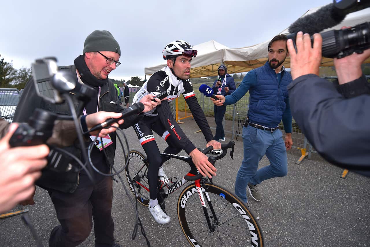 Man in demand: Defending champion Tom Dumoulin remains one to watch.