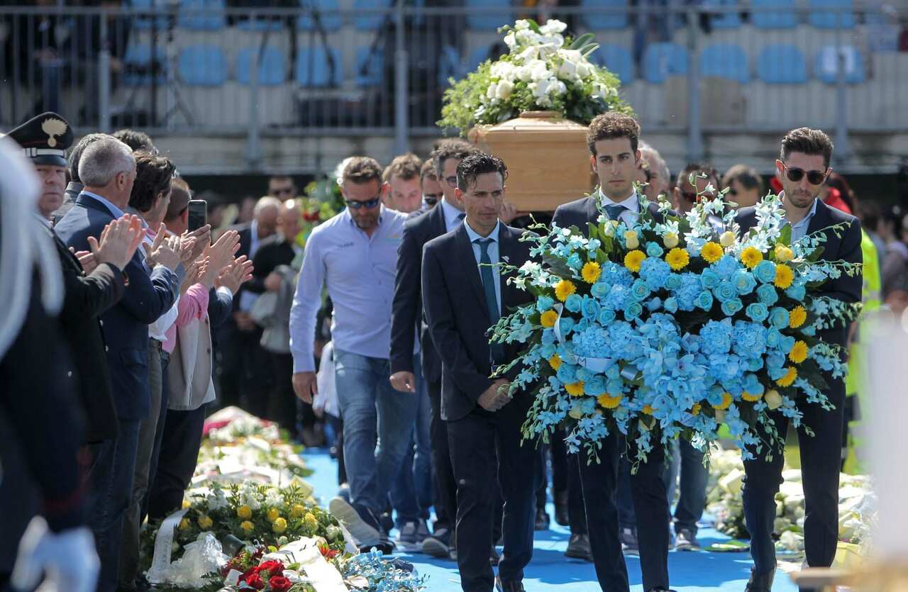 Michele Scarponi funeral
