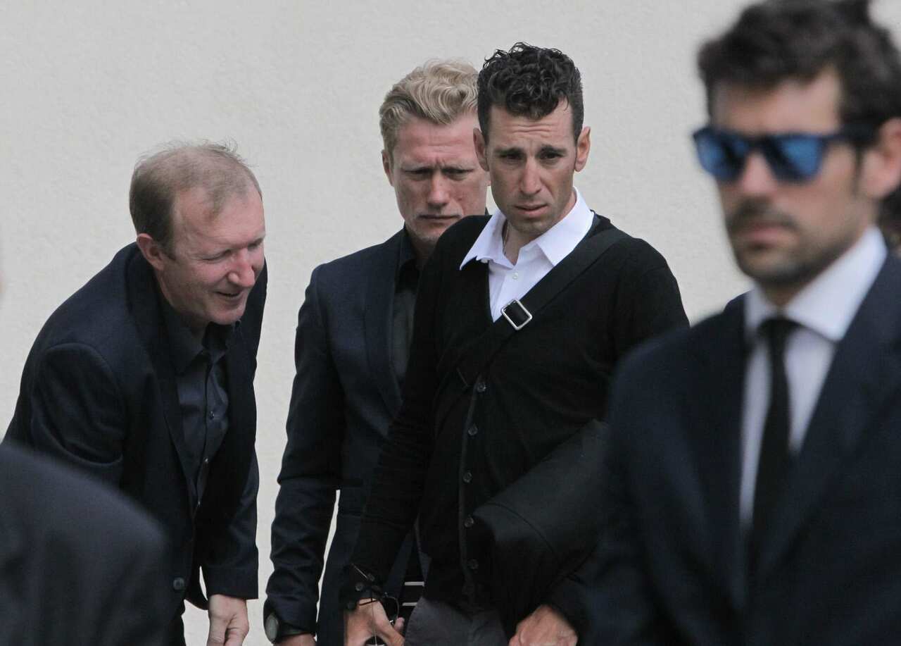 Michele Scarponi funeral