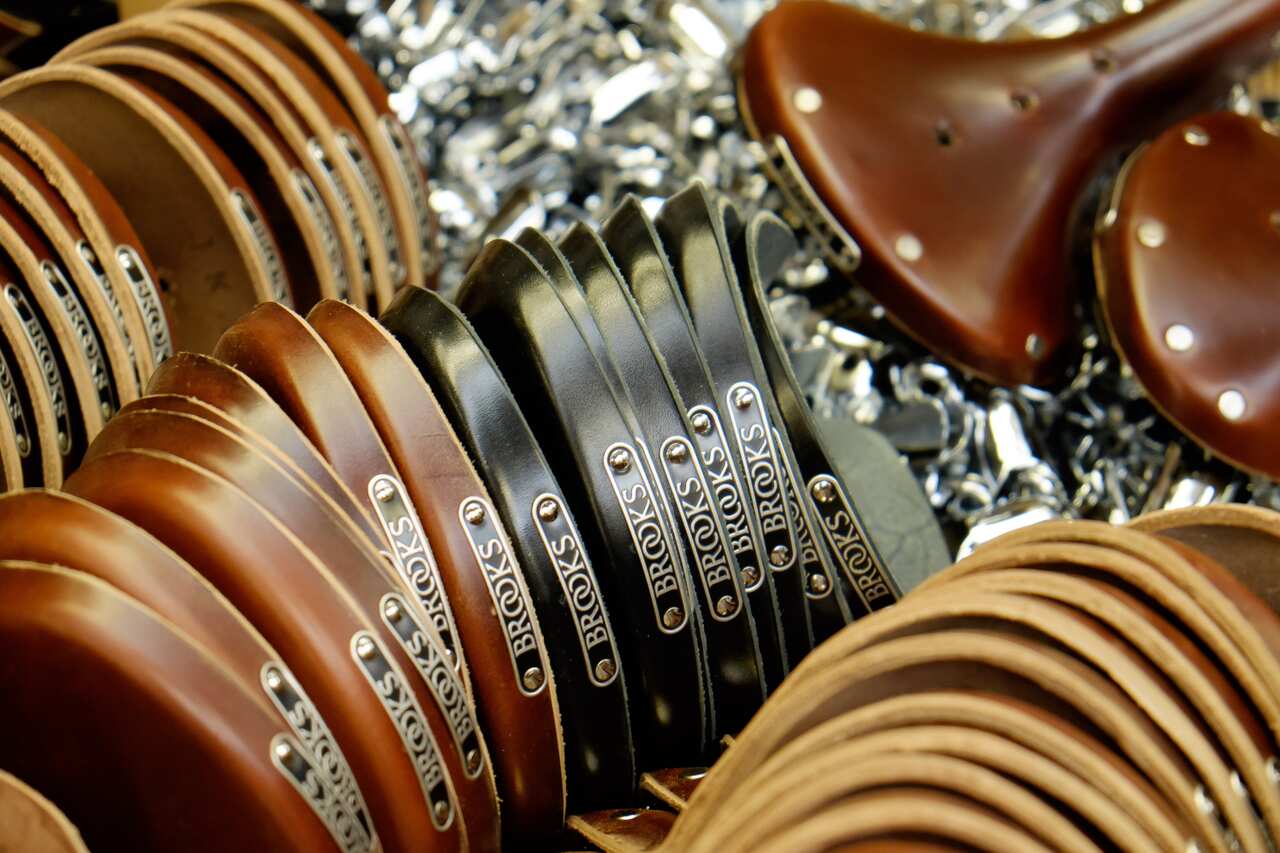 Getting Leathered - Steve Thomas reminisces about his trip to the Brooks factory 