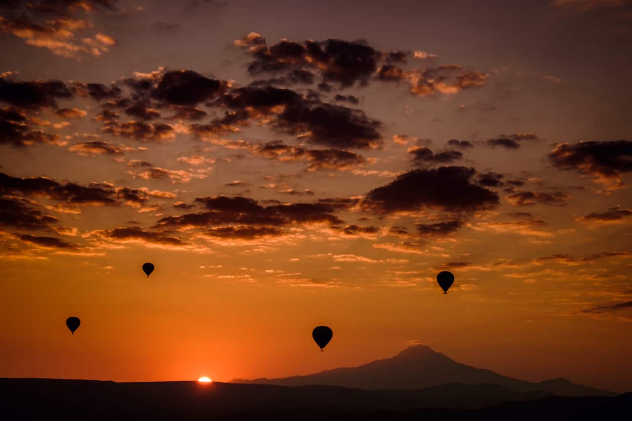 Sunrise hot air balloon rides here in Cappadocia are virtually a rite of passage for any traveller (Steve Thomas)
