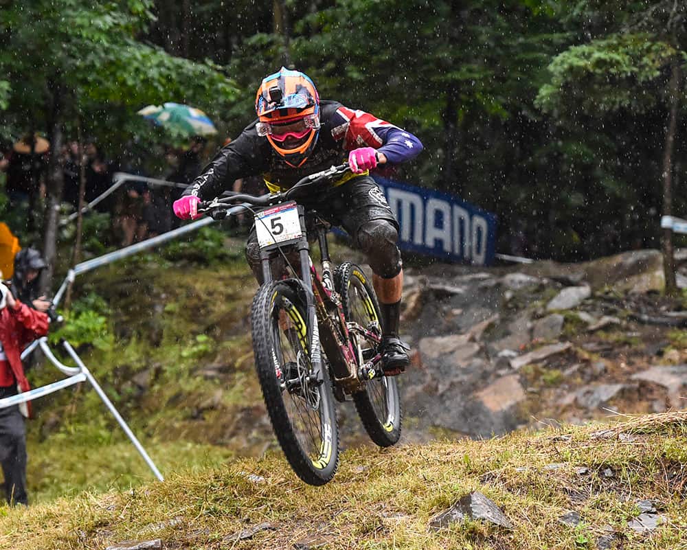 Jack Moir at the 2017 Mont Ste Anne World Cup in August (Rob Jones)