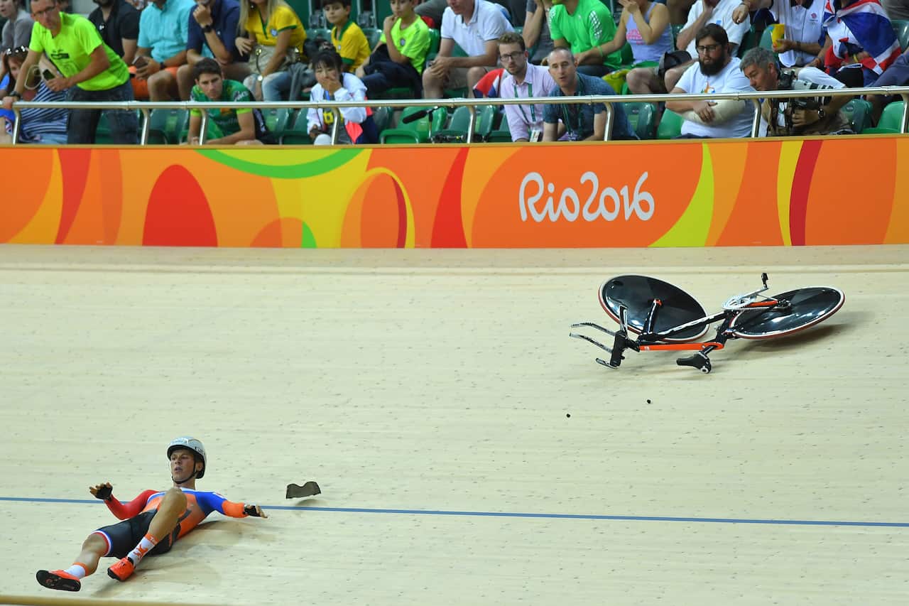 2016 Rio Olympic Games Track Cycling Day 1 team pursuit