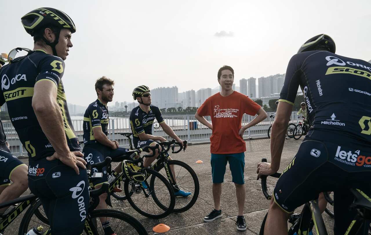 Mitchelton-Scott, Adam Kwok, Hong Kong