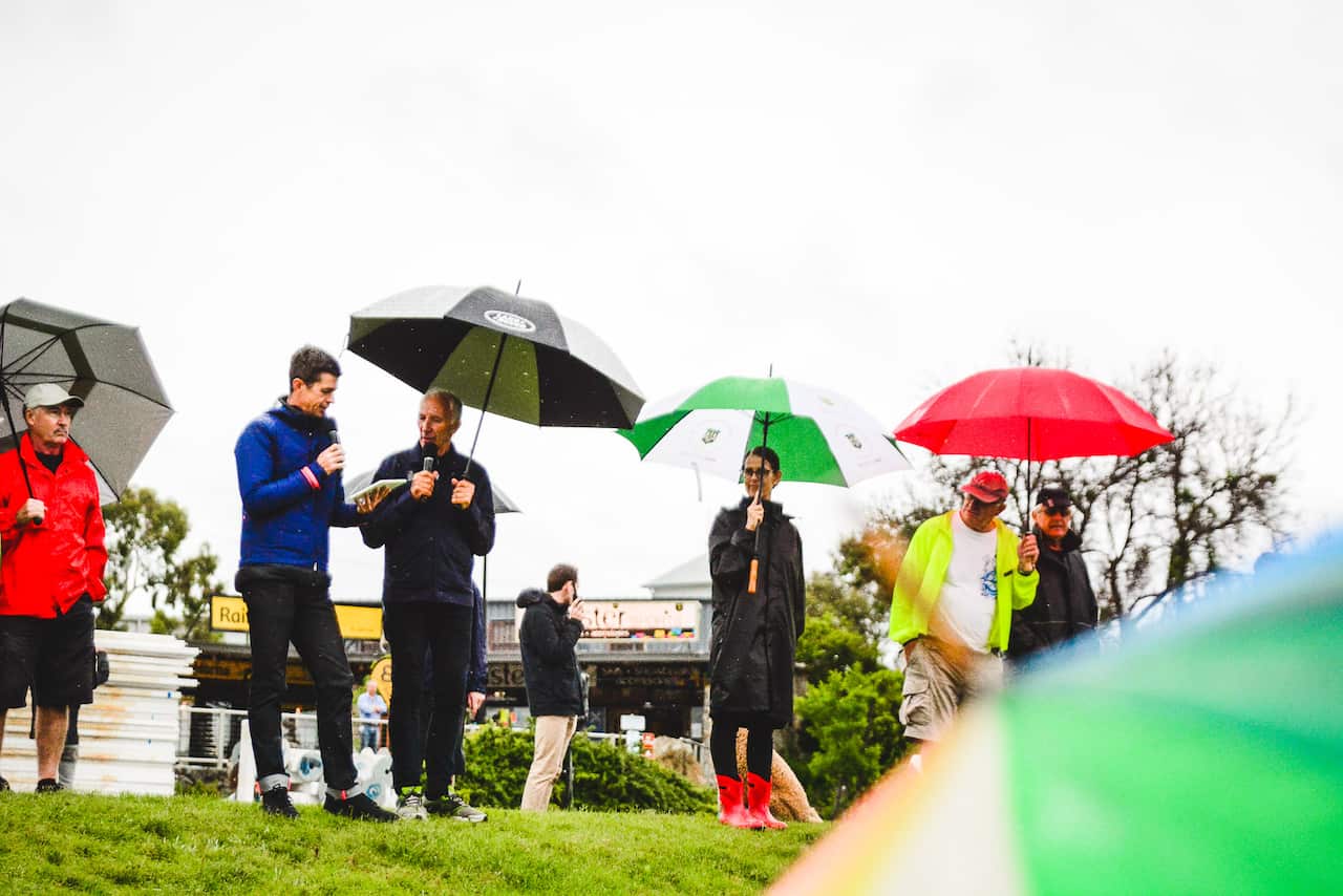 letape australia, finish line