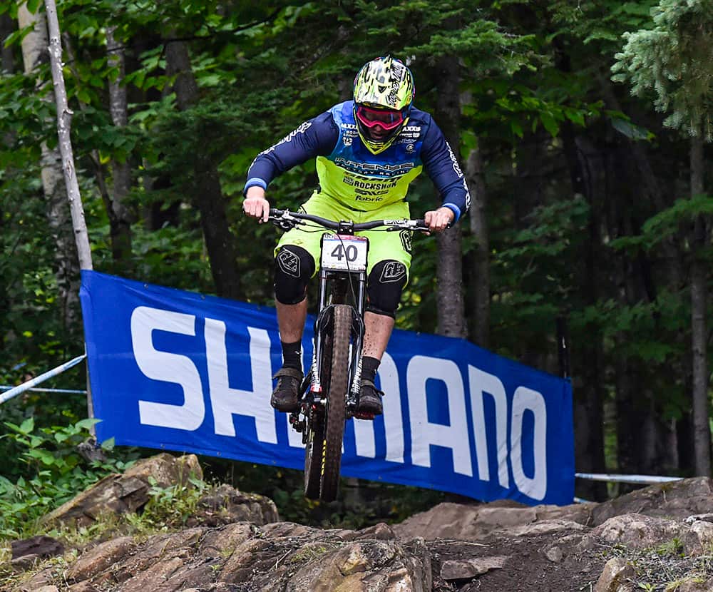 Dean Lucas finished second at the 2017 Mont Ste Anne World Cup in August (Rob Jones)