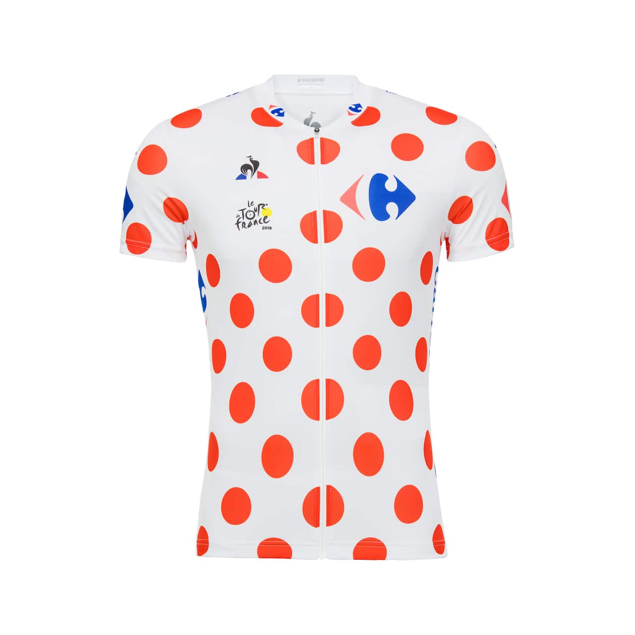 The polka dot jersey design for the 2018 Tour de France