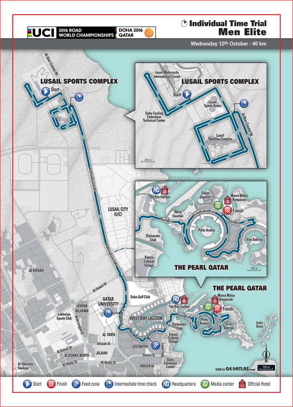 UCI Time Trial World Championships, Qatar