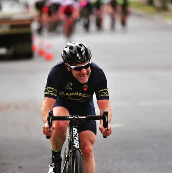 Marcel Lema racing today (Supplied)