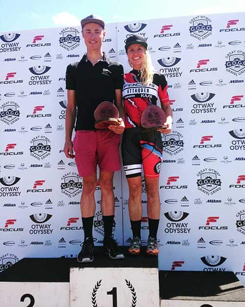 Tasman Nankervis, Peta Mullens, Otway Odyssey MTB Marathon