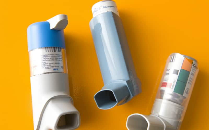 Salbutamol is a drug used to treat asthma.