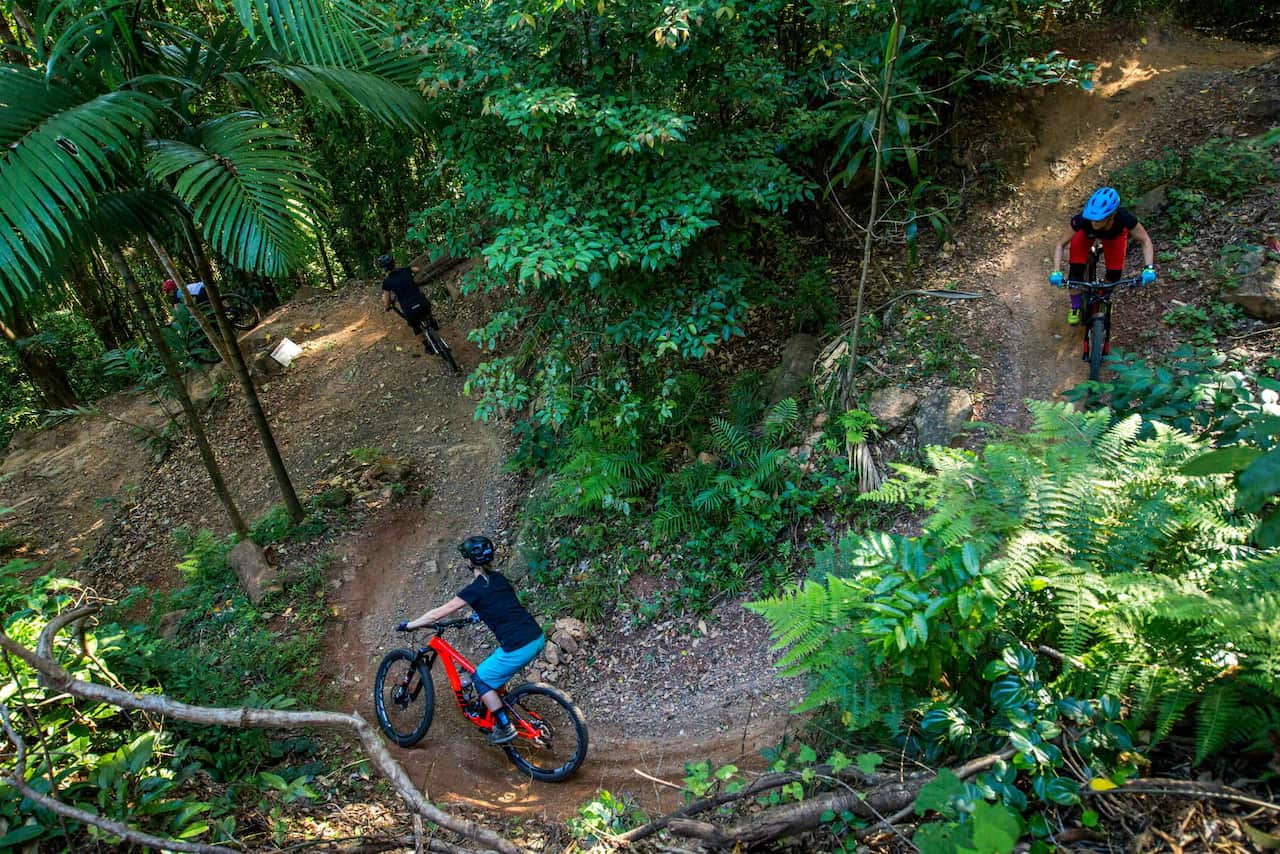 Smithfield Mountain Bike Park, cairns, queensland